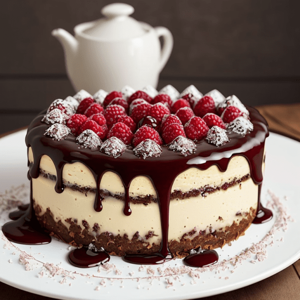 Australian Lamington Cheesecake Bliss