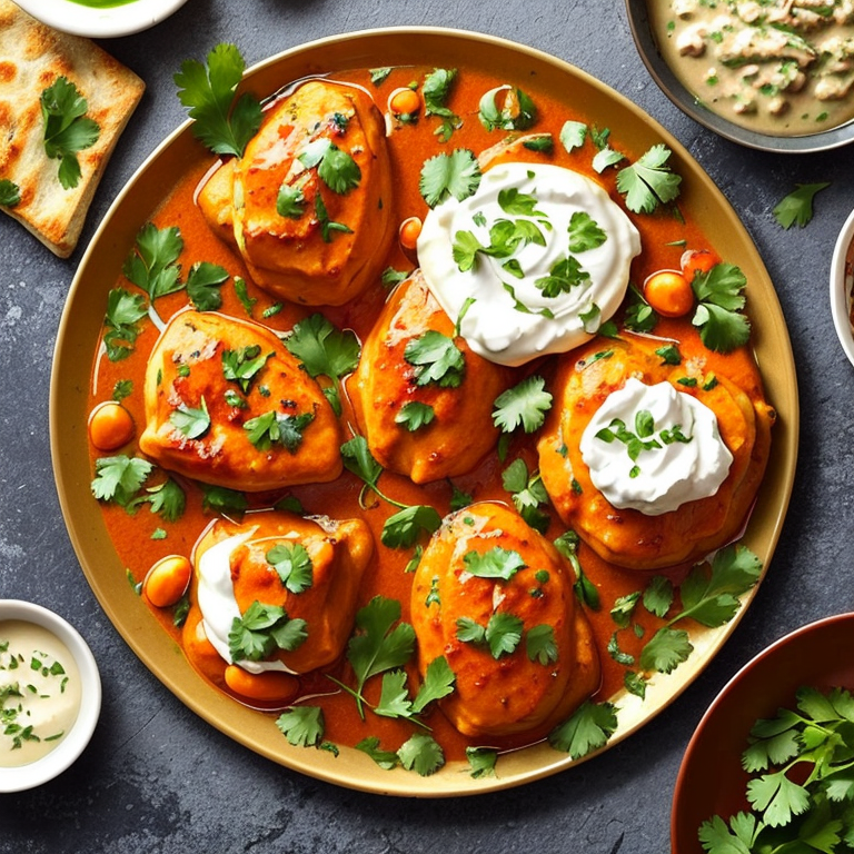 Indian Butter Chicken (Murgh Makhani)