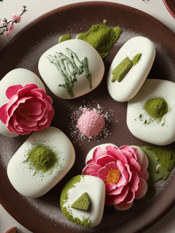 Matcha Sakura Mochi Delight