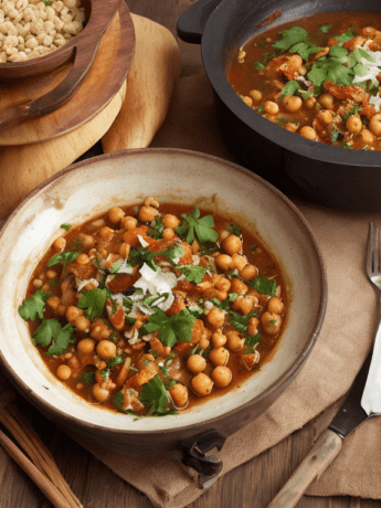 Moroccan Chickpea Tagine