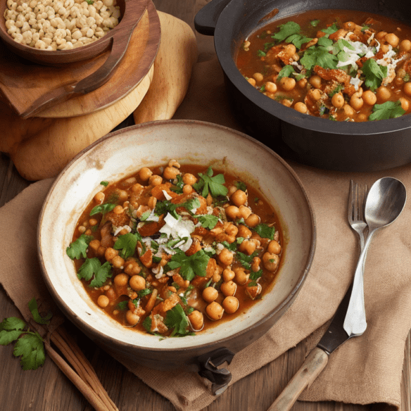 Moroccan Chickpea Tagine