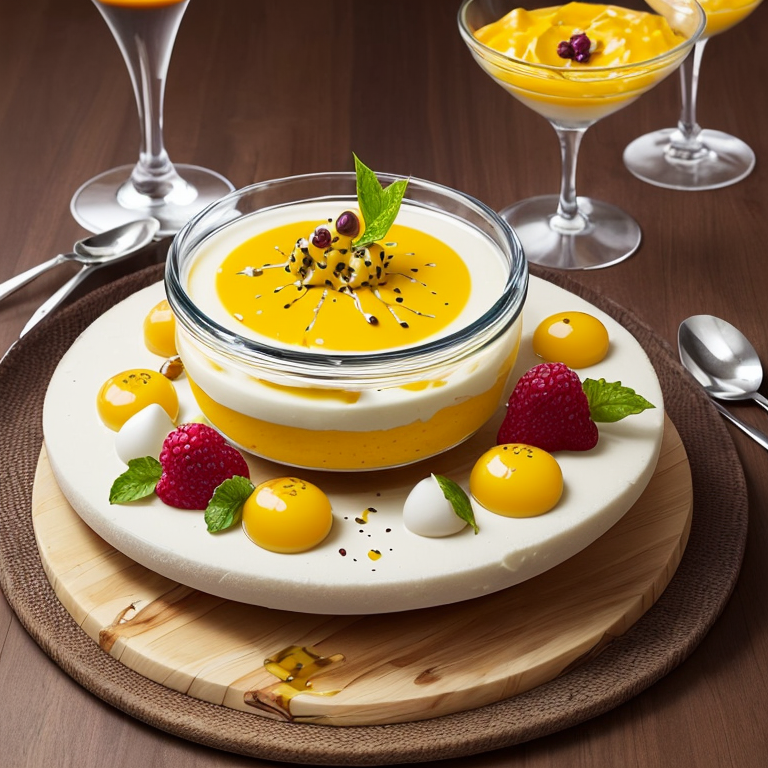 Pacific Paradise Passion Fruit Mousse