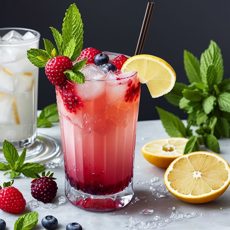 Sparkling Berry Citrus Fizz