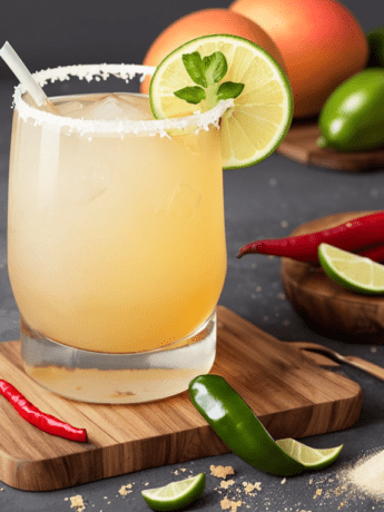 Spicy Mango Jalapeño Margarita