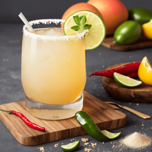 Spicy Mango Jalapeño Margarita