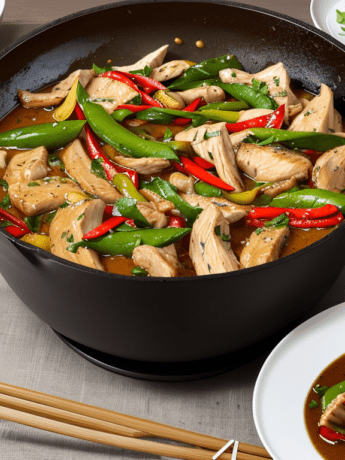 Spicy Thai Basil Chicken Stir-Fry