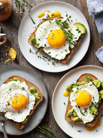 Sunrise Avocado Toast Stack