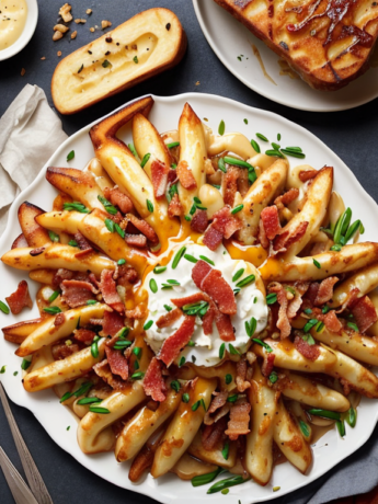 The Maple Glazed Raclette Poutine