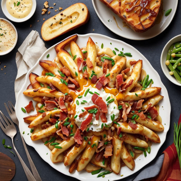 The Maple Glazed Raclette Poutine