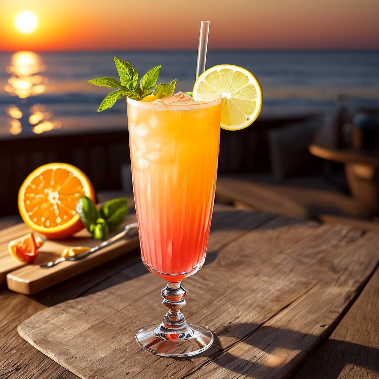 The Tunisian Sunset Cooler