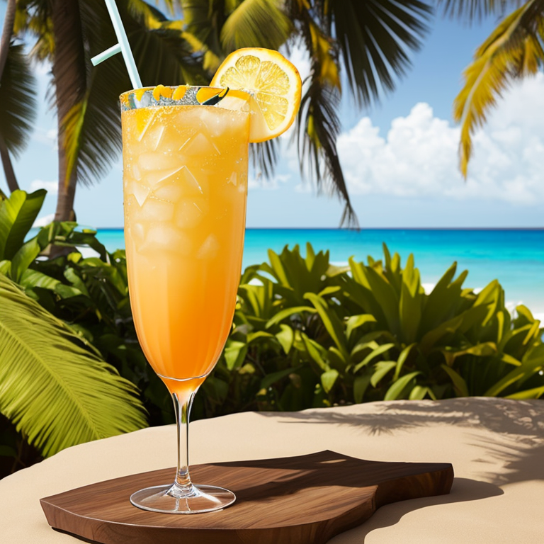 Tropical Oasis Mocktail