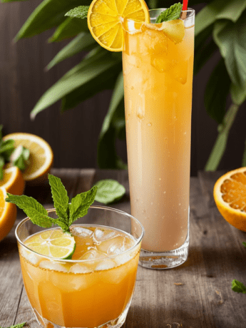 Tropical Sunshine Mocktail