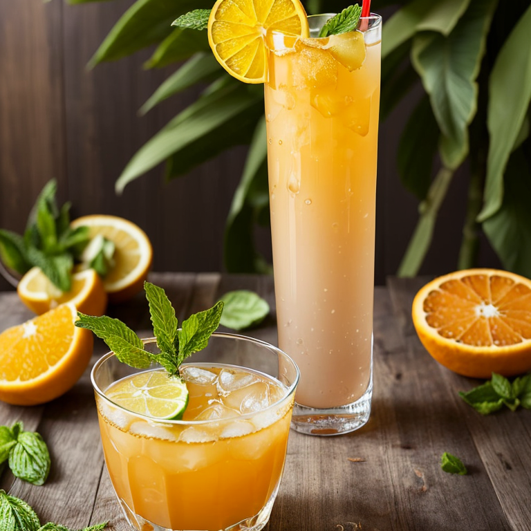 Tropical Sunshine Mocktail