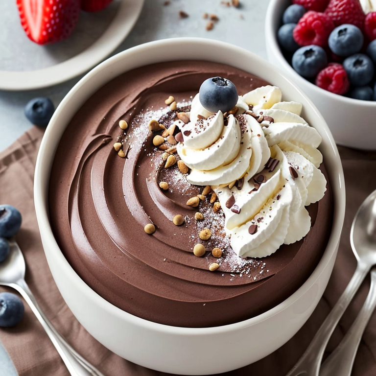 Vegan Chocolate Avocado Mousse