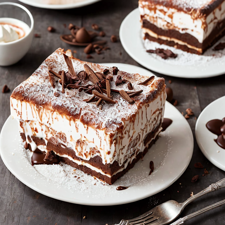 Vietnamese Coconut Coffee Tiramisu