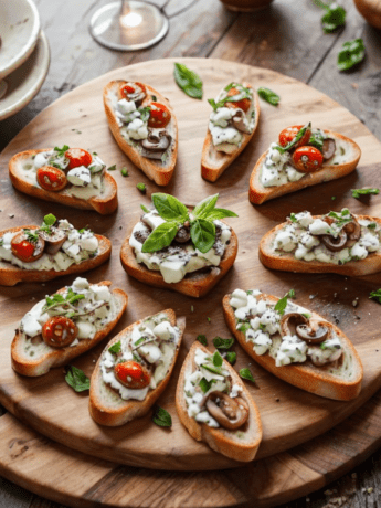 Alpine Harvest Bruschetta