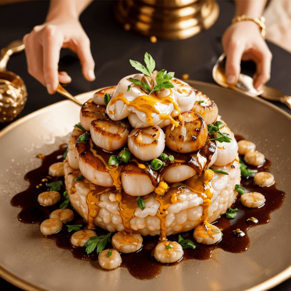 Gilded Gastronomy Risotto