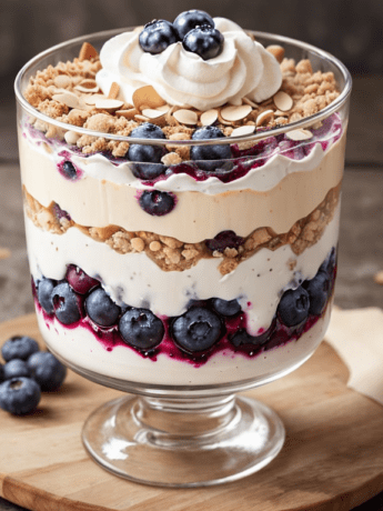 Mountain Bliss Blueberry Parfait