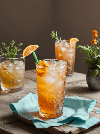 Sustainable Sunset Spritz