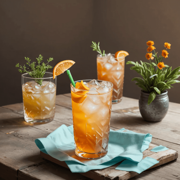 Sustainable Sunset Spritz