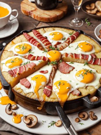 Gourmet Raclette Breakfast Delight