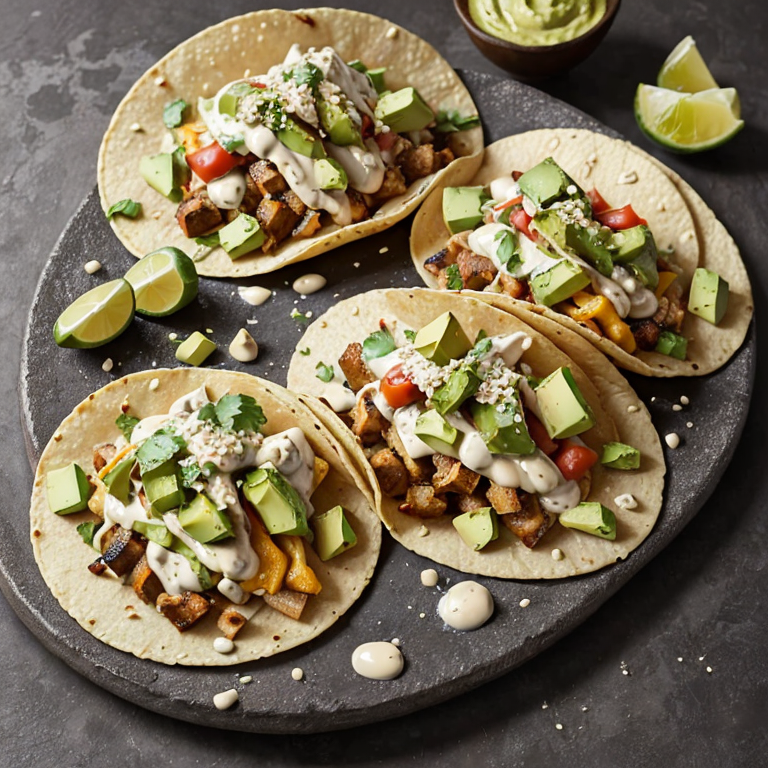 Metallic Fusion Bites Shredded Tofu Tacos